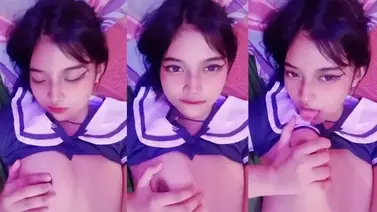 Acay Nabila Toket Gede Dipentin Rakus Sampe Basah