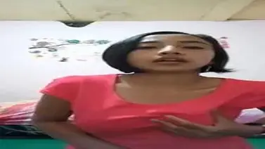 Cam Cewe Baju Pink Rambut Pendek Sange Terus