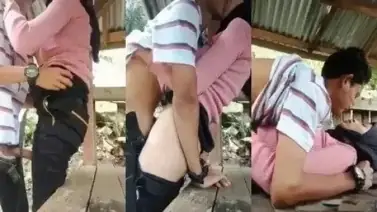 Jilbab ABG Mesum Digarap Penjaga Pos Ronda