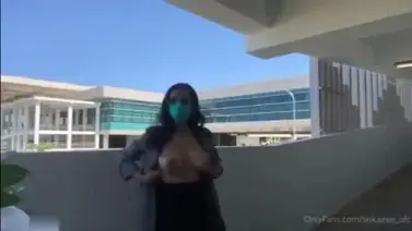 Siskaeee Sange Berat Dientot Di Bandara YIA WOT Lumer